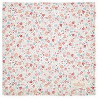 GreenGate Clementine White Bavlněný ubrus 150 x 150 cm