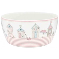 GreenGate Ellison Pale Pink Dětská porcelánová miska 12,2 cm
