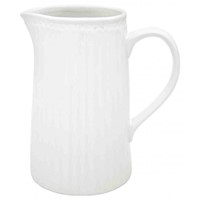 GreenGate Alice White Porcelánový džbán 1000 ml