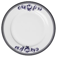 Katie Alice Vintage Indigo Porcelánový jídelní talíř 27 cm