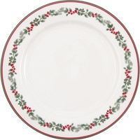GreenGate Charline Porcelánový jídelní talíř White 25 cm