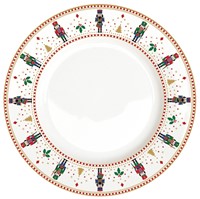 Easy Life Nutcracker Porcelánový jídelní talíř 26,5 cm