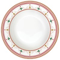 Easy Life Nutcracker Porcelánový polévkový talíř 21,5 cm