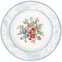 GreenGate Ailis Porcelánový dezertní talíř White 15 cm