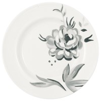 GreenGate Aslaug Porcelánový dezertní talíř White 15 cm