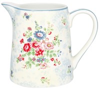 GreenGate Ailis Porcelánový džbánek White 500 ml