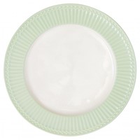 GReenGate Alice Porcelánový jídelní talíř Pale Green 26,5 cm