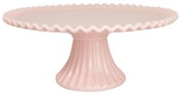 GreenGate Columbine Porcelánový stojan na dorty Pale Pink 31 cm
