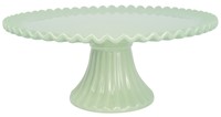 GreenGate Elwin Porcelánový stojan na dorty Green 31 cm