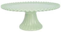 GreenGate Elwin Porcelánový stojan na dorty Green 31 cm