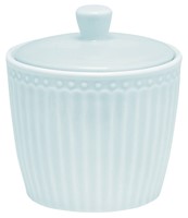 GreenGate Alice Porcelánová cukřenka Pale Blue