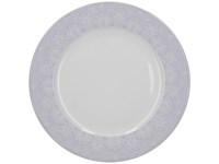 Creative Tops Katie Alice Wild Apricity Porcelánový talíř šedý lem 27 cm