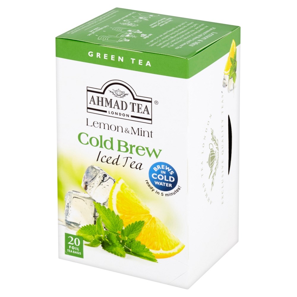 Cold tea. Ахмад 100г чай Lemon. Cold Brew чай Ahmad. Чай Ахмад мята с лимоном. Ahmad Tea холодный чай.