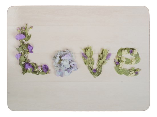 Creative Tops Everyday Home Floral Love Korkové prostírání 29 x 21,5 cm