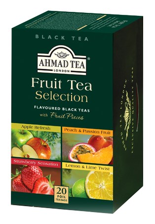 Ahmad Tea Výběr černých čajů s příchutí 20 x 2 g