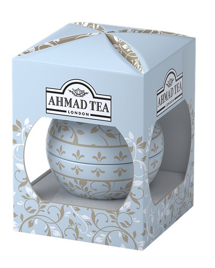 Ahmad Tea Vánoční ozdoba modrá Earl Grey 30 g