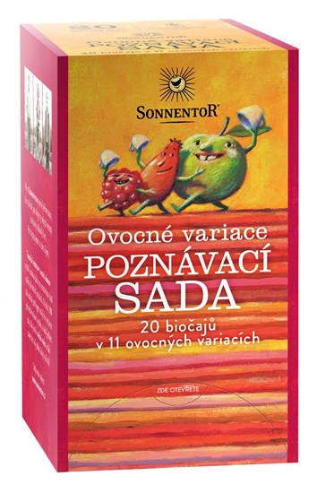 Sonnentor Poznávací sada Ovocné variace (47,6 g) 20 ks