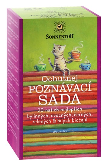 Sonnentor Poznávací sada Ochutnej 20 druhů Bio 31,5 g