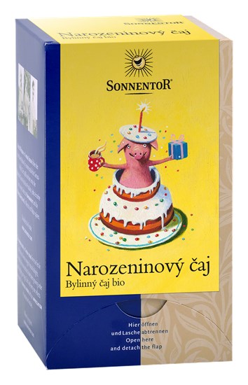 Sonnentor Narozeninový čaj (27 g) 18 ks