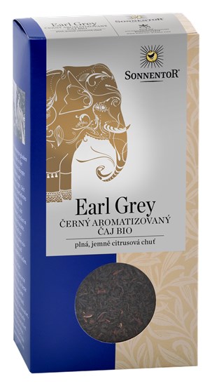 Sonnentor Earl Grey černý čaj sypaný bio 90 g
