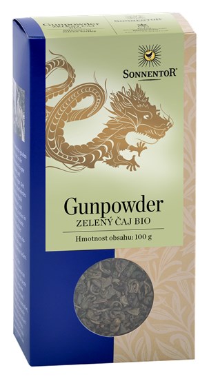 Sonnentor Gunpowder zelený čaj sypaný bio 100 g