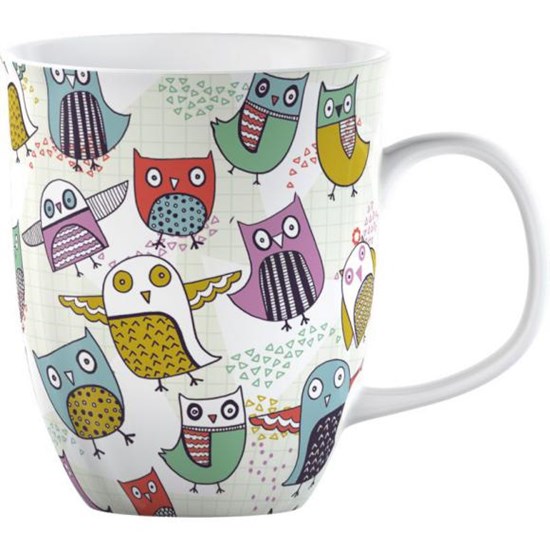 Creative Tops Creative Kids Retro Owl Porcelánový hrnek 270 ml