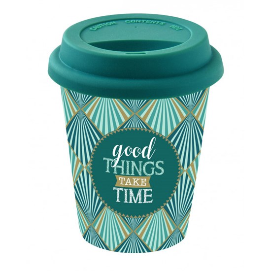 Easy Life Cups & Mugs Coffee Mania Cestovní hrnek Good Things Take Time 220 ml