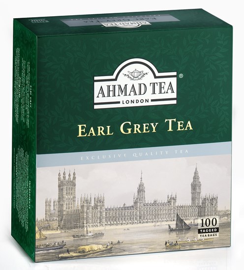 Ahmad Tea Earl Grey se šňůrkou 100 x 2 g