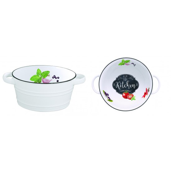 Easy Life Kitchening Kitchen Basic Porcelánová salátová miska 12 cm