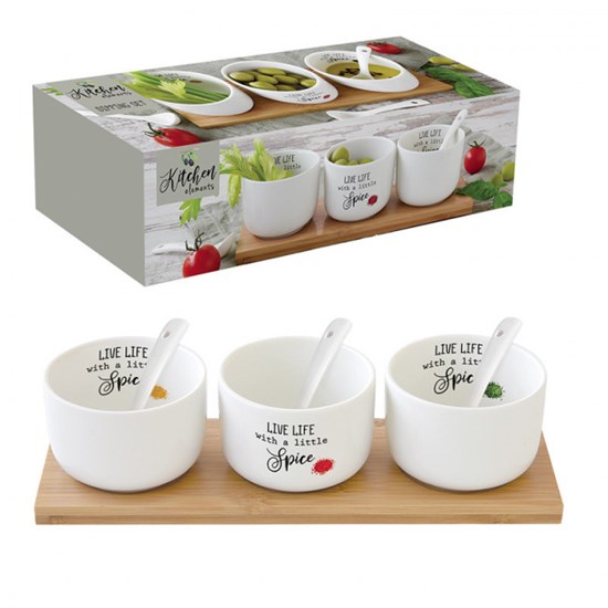 Easy Life Kitchen Elements Porcelánové misky na dipy