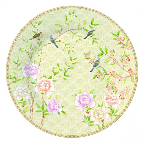 Easy Life Palace Garden Fresco Porcelánový dezertní talíř 19 cm