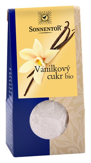 Sonnentor Vanilkový cukr mletý bio krabička 50 g