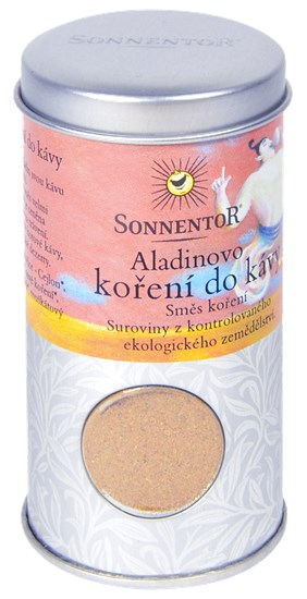 Sonnentor Aladinovo koření do kávy bio dózička 35 g