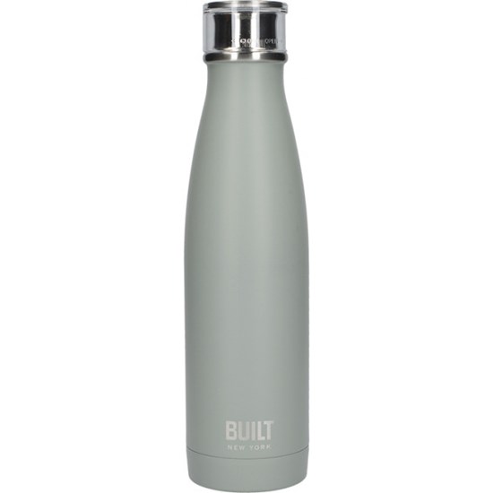 Creative Tops BUILT Hydration Láhev na vodu šedozelená 480 ml