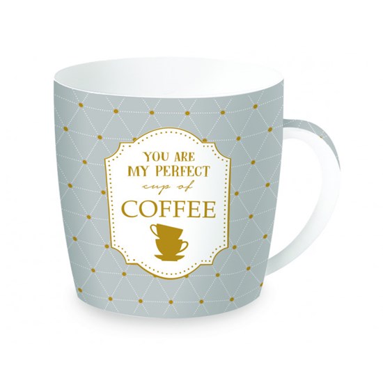 Easy Life Cups & Mugs Coffee or Tea Porcelánový hrnek na kávu You Are My Perfect Cup Of Coffee 350 ml