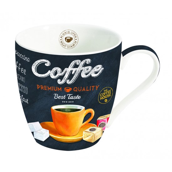 Easy Life Cups & Mugs Coffee Mania Porcelánový hrnek na kávu Premium Quality 350 ml