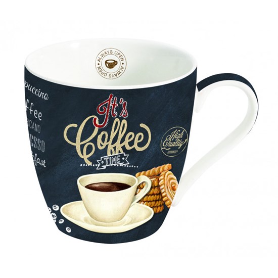 Easy Life Cups & Mugs Coffee Mania Porcelánový hrnek na kávu It´s Coffee Time 350 ml