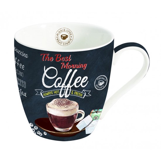 Easy Life Cups & Mugs Coffee Mania Porcelánový hrnek na kávu The Best Morning 350 ml