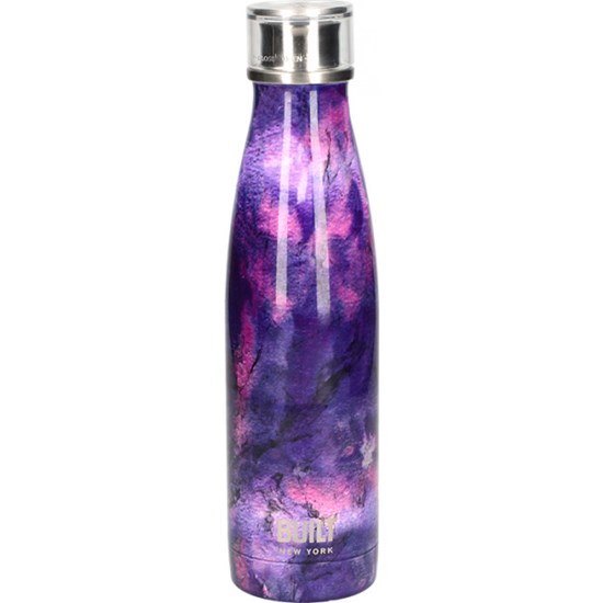 Creative Tops BUILT Hydration Láhev na vodu fialová mramorovaná 480 ml