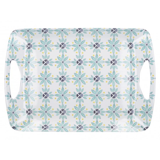 Creative Tops Green Tile Melaminový tác 47,5 x 33 cm