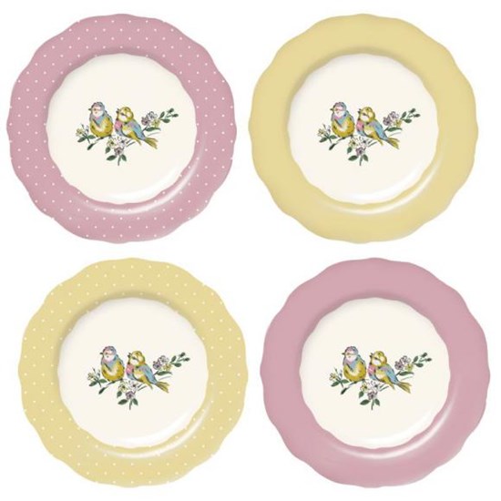 Creative Tops Creative Top Katie Alice Bird Song Dezertní porcelánový talíř 20 cm