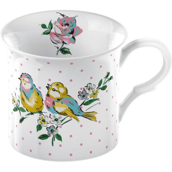 Creative Tops Creative Top Katie Alice Bird Song Porcelánový hrnek White Bird 250 ml