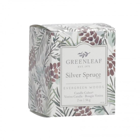 Greenleaf Silver Spruce Votivní svíčka 56 g