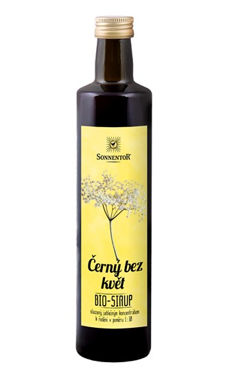 Sonnentor Černý bez květ sirup bio 500 ml