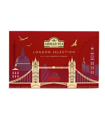 Ahmad Tea London Selection Dárková kazeta 40 ks