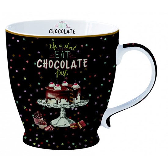 Easy Life Hot Chocolate Porcelánový hrnek 400 ml