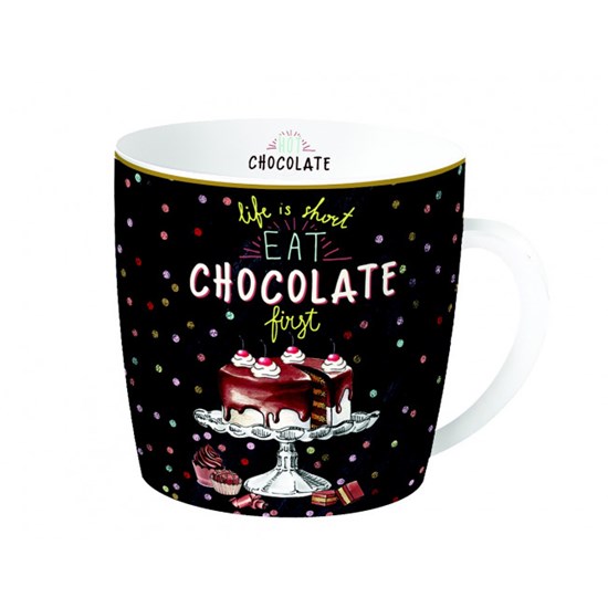 Easy Life Hot Chocolate Porcelánový hrnek 350 ml