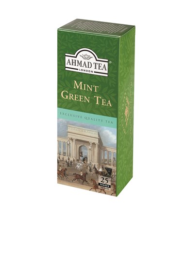 Ahmad Tea Zelený čaj s mátou expirace 22/5/17 25 x 2 g