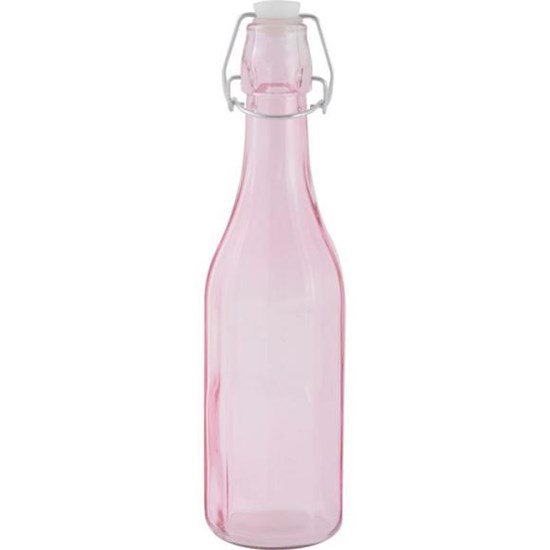 Creative Tops Retro Treats Skleněná lahev růžová 550 ml