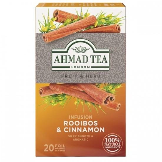 Ahmad Tea Rooibos a skořice 20 x 1,5 g